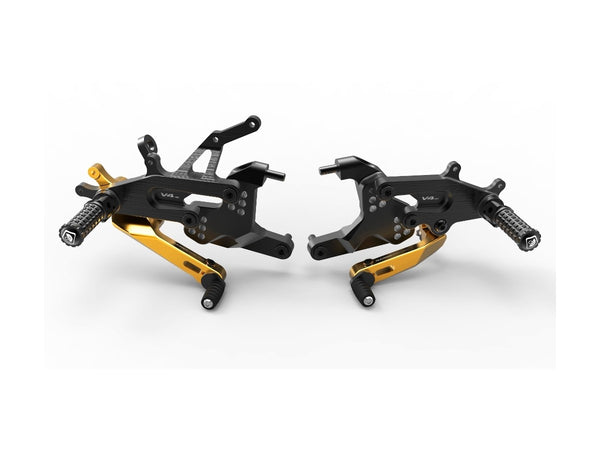 DUCABIKE PRV401 - ADJUSTABLE REARSET SBK PANIGALE V4