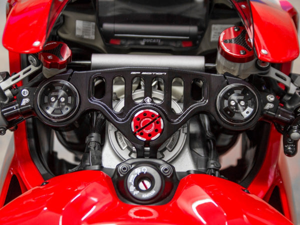 DUCABIKE PSS08D - V4 UPPER STEERING PLATE GP EDITION