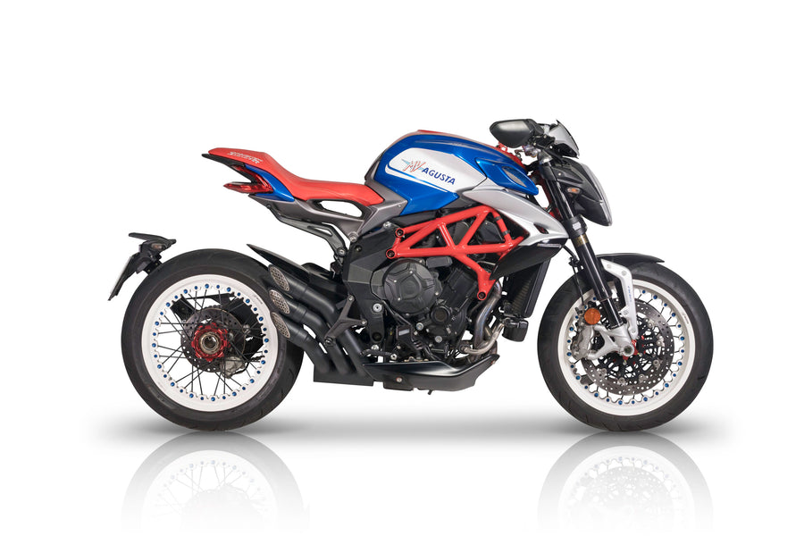 QD EXHAUST MV AGUSTA Dragster 800 RR Power-Gun Euro 4 Dark Version