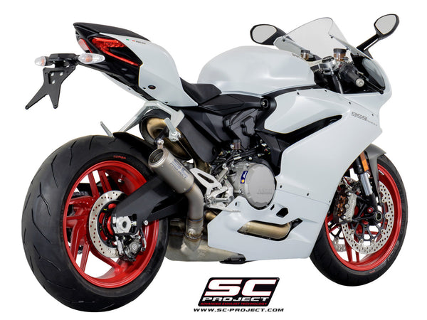 SC PROJECT DUCATI PANIGALE 959 CR-T TITANIUM MUFFLER WITH LINK PIPE / D20-T36T