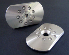 MOTO CORSE Titanium swingarm pivot plugs kit 104101024