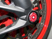 DUCABIKE PANIGALE V4 TRD02 - RIGHT FRONT WHEEL CAP BICOLOR