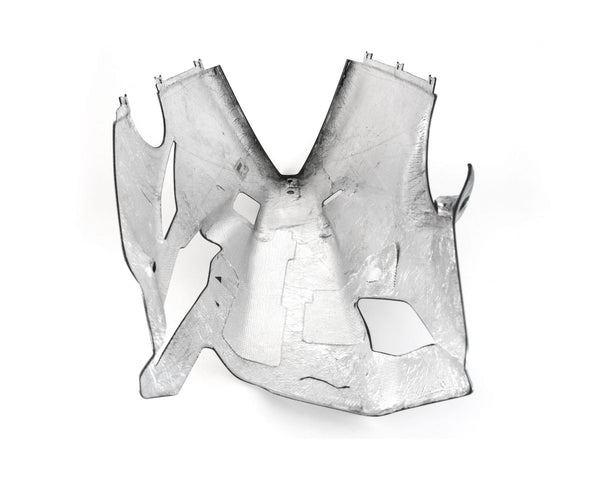 MOTO CORSE Ducati Panigale V4 Vasca sotto carena in carbonio per scarico completo Akrapovic