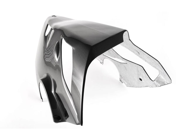 MOTO CORSE Ducati Panigale V4 Vasca sotto carena in carbonio per scarico completo Akrapovic