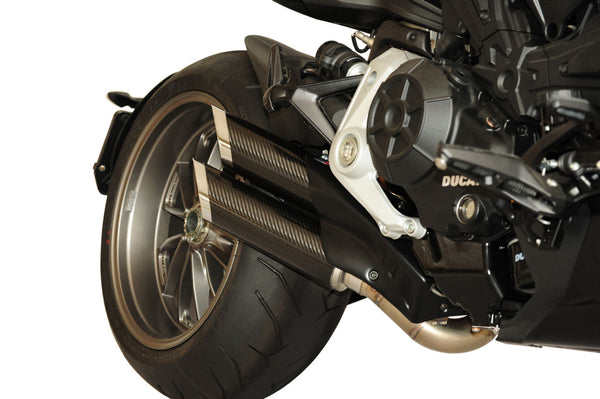 QD EXHAUST DUCAT Ducati X-Diavel Slash-Carbon